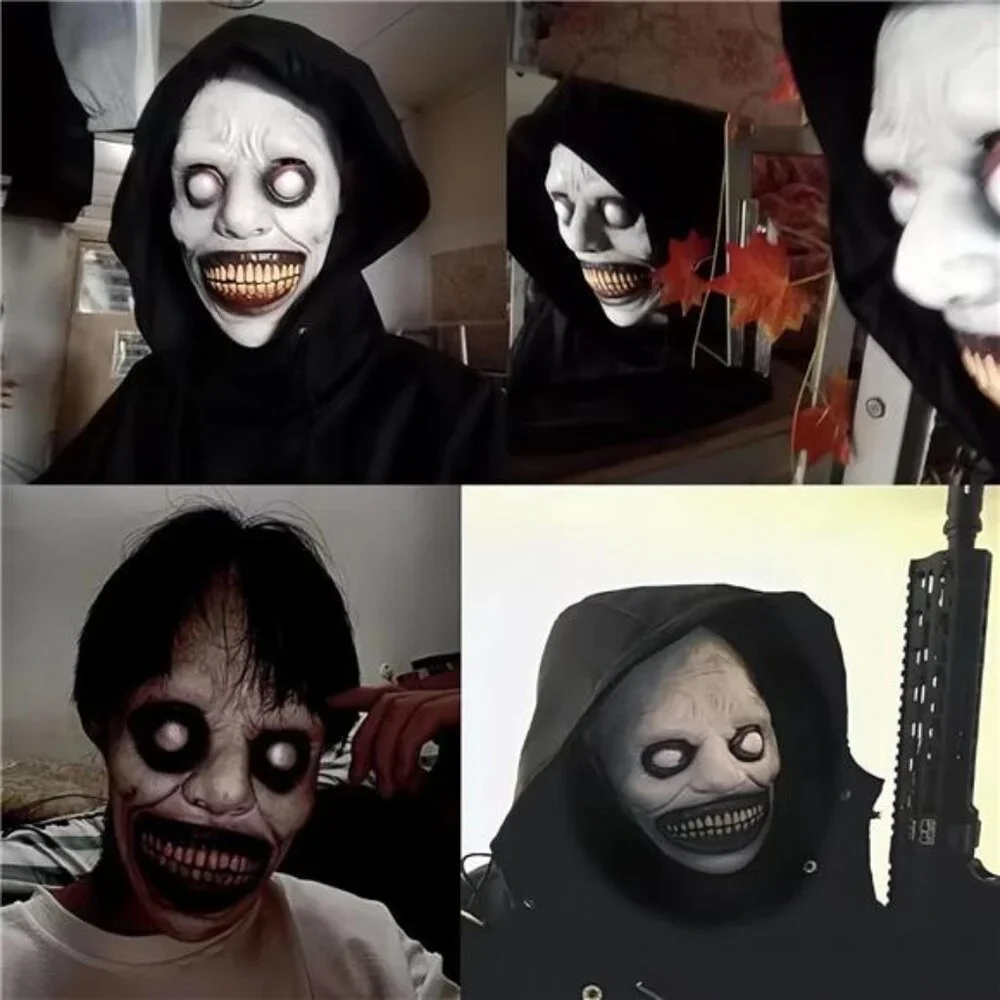 Scary Halloween Mask for Adults, Realistic and Durable Latex Creepy Horror Mask